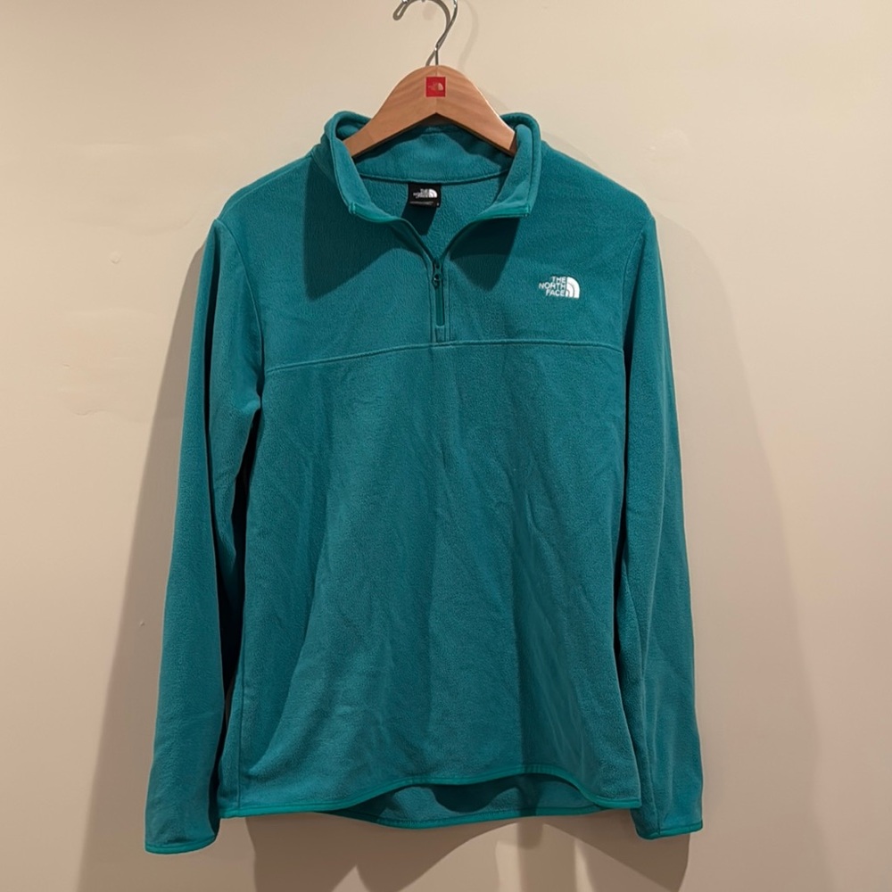 The North Face Teal Fleece Pullover